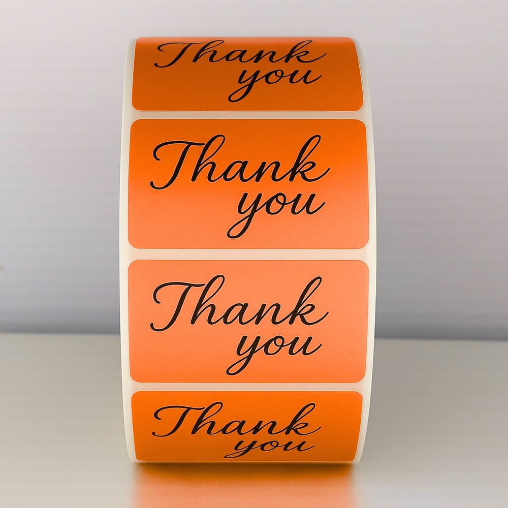 Cute Thank You Labels –Perfect for Packaging & Small Business Orders - Picture 3 of 8